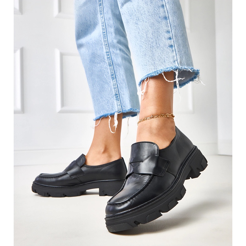 Scarpe Kirna in ecopelle nera nero 2