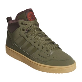 ADIDAS RAPID COURT a metà inverno M JR0184 Scarpe verde 1