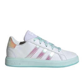 ADIDAS Grand Court Lifestyle Lace Tennis Jr Jr6097 Scarpe bianco 1