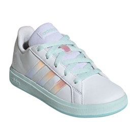 ADIDAS Grand Court Lifestyle Lace Tennis Jr Jr6097 Scarpe bianco 2