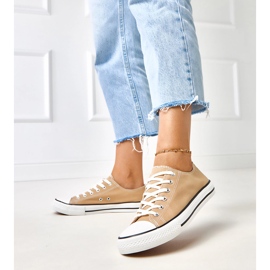 Sneaker Zurhat femminile classica marrone 2