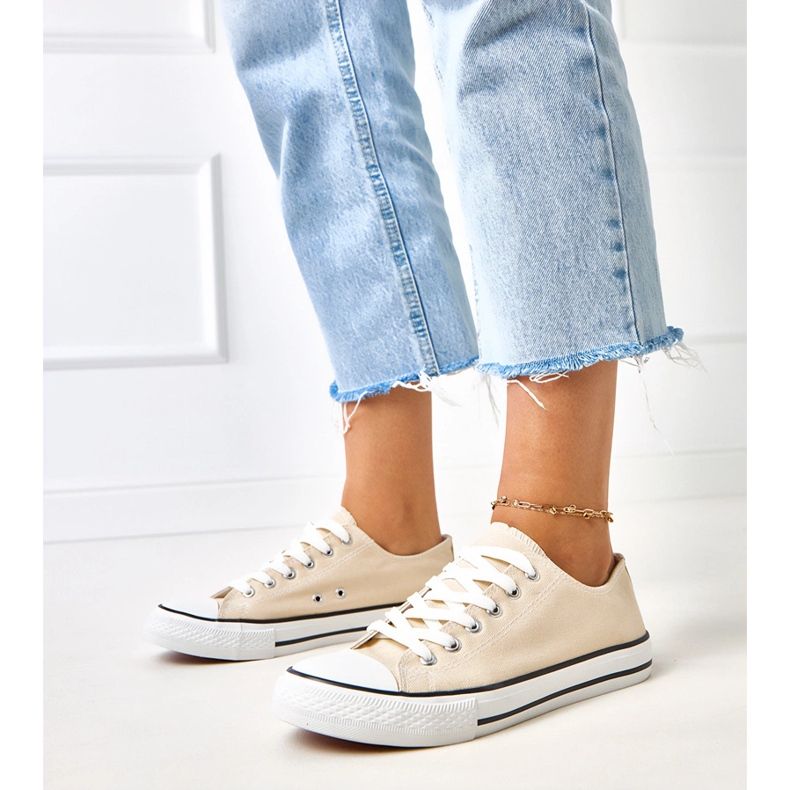 Sneaker Zurhat da donna classica beige 1