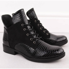 Vinceza Vincez Boots nel 16477 Jan348a nero 2