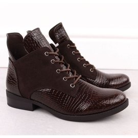 Vinceza Vincez Boots nel 16477 Jan348b marrone 2