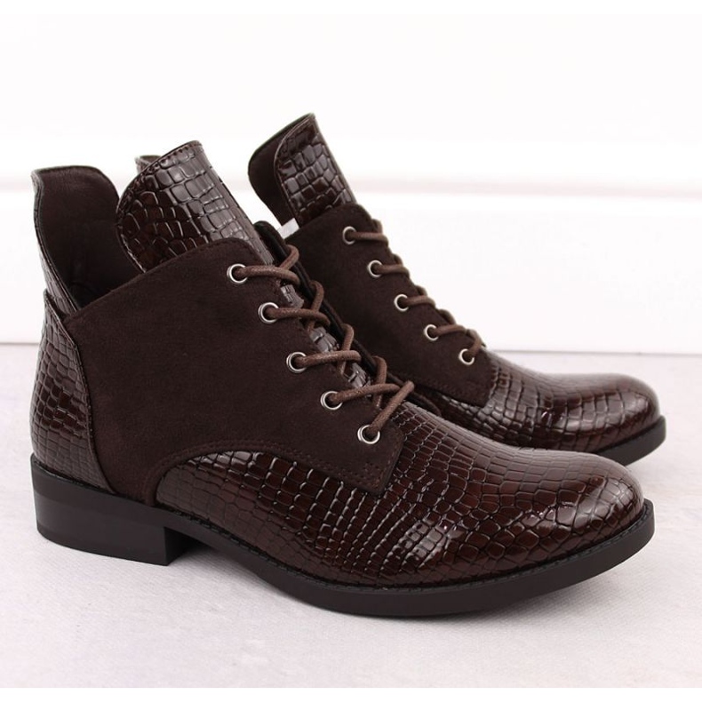 Vinceza Vincez Boots nel 16477 Jan348b marrone 2