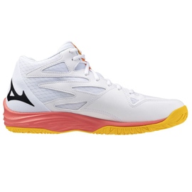 Scarpe a lama Mizuno Thunder con Mid V1GA237598 bianca 2
