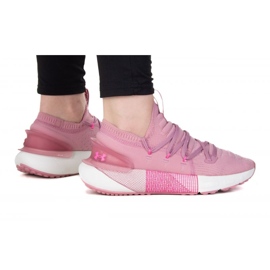 Scarpe sportive femminili Under Armour Hovr Phantom 3 3025517-604 rosa 3