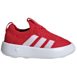 Scarpe adidas bubbleomfy e jr ji1609 rosso 1