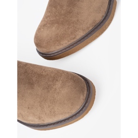 Shelvt Stivali beige eleganti con un tallone confortevole 1