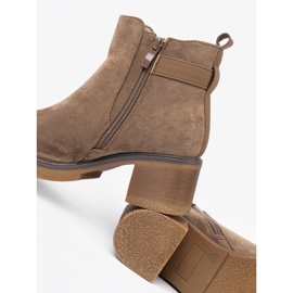 Shelvt Stivali beige eleganti con un tallone confortevole 2