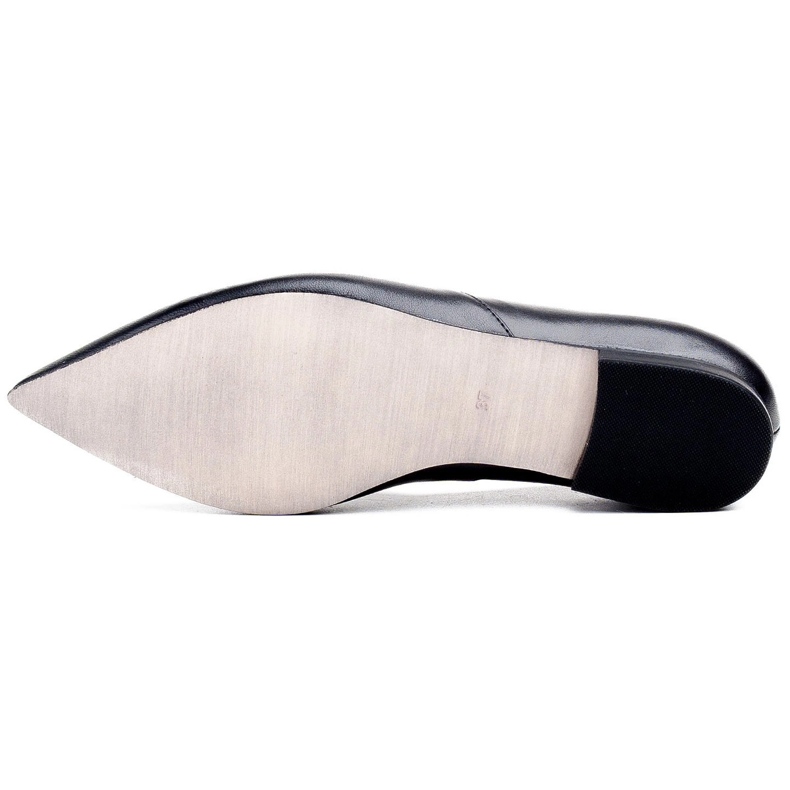 Marco Shoes Black Women's Ballerinas Marco 1285 con un taglio -out nero 3
