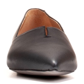 Marco Shoes Black Women's Ballerinas Marco 1285 con un taglio -out nero 4