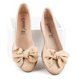 Seastar Ballerine in camoscio marrone 1