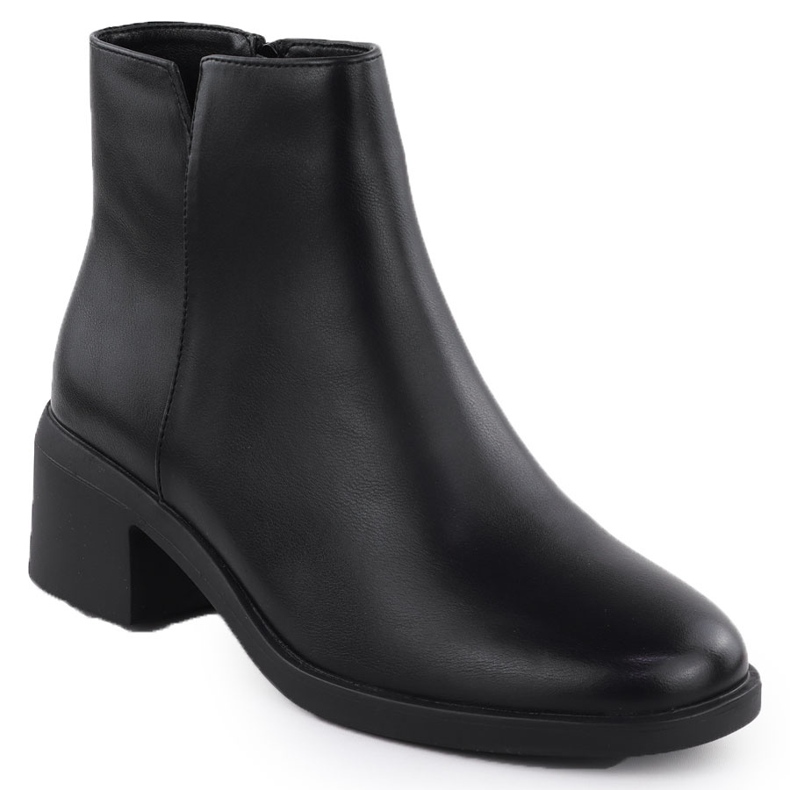 Stivali da donna isolati sul Black Sergio Leone BT25239 nero 1