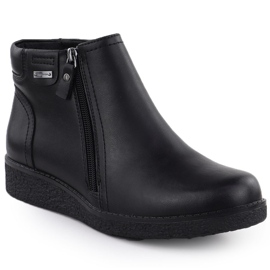 Stivali da donna isolati alla peste Black Sergio Leone BT25348-S 1