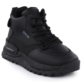 Sneaker femminili sulla piattaforma Black Big Star SS274509 nero 1