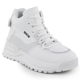 Sneaker femminili sulla piattaforma Big Star SS274510 bianca 1