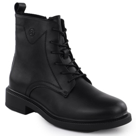Stivali di pelle da donna Isolato Black Sergio Leone BT25172-S 1