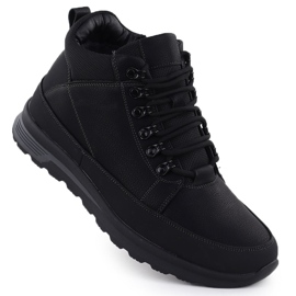 Stivali da marciale isolati da uomo Black UniSoft 25MN02-9434 1