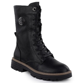 Stivali isolati da donna Black Jezzi ASA259-10 1