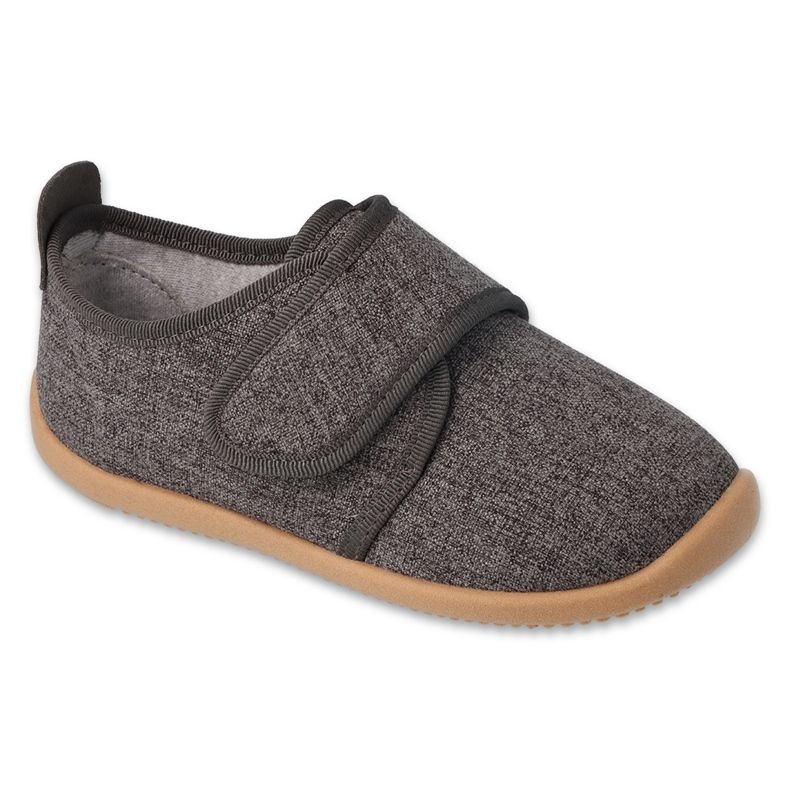Ciabatte per bambini Befado con inserto in pelle 902Y022 grigio 1