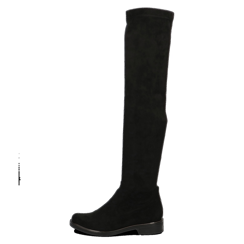 Stivali da donna Over the Knee Stretch Black Caprice 25510-41 044 nero 1