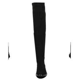 Stivali da donna Over the Knee Stretch Black Caprice 25510-41 044 nero 2
