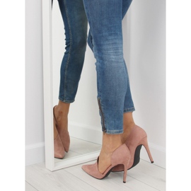 Décolleté asimmetriche su spilla rosa ZY098 Pink 2