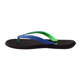 Infradito da uomo Rider 10594 nero blu verde 2