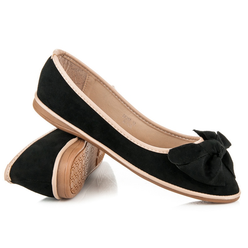 Seastar Ballerine in camoscio nero 1