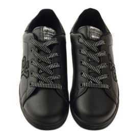 American Club Sneakers cuore americano con sottopiede in pelle grigio nero 4