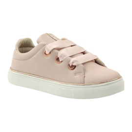 American Club Sneakers raso americano 17508 laccio rosa 1