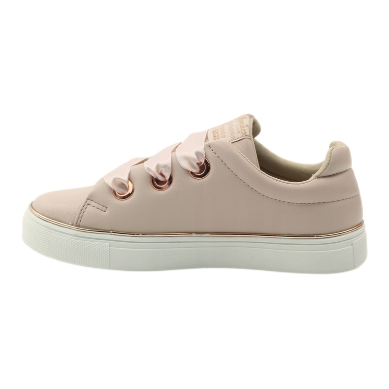 American Club Sneakers raso americano 17508 laccio rosa 2