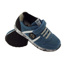 American Club ADI sport intarsio in pelle americana grigio blu nero bianco 3