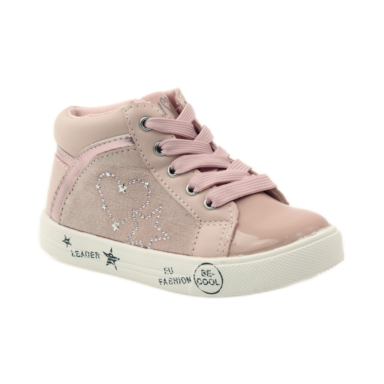 American Club Il cuore americano della ragazza sportiva rosa 1