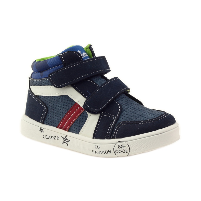 American Club Scarpe sportive americane 17353 blu navy rosso bianco 1