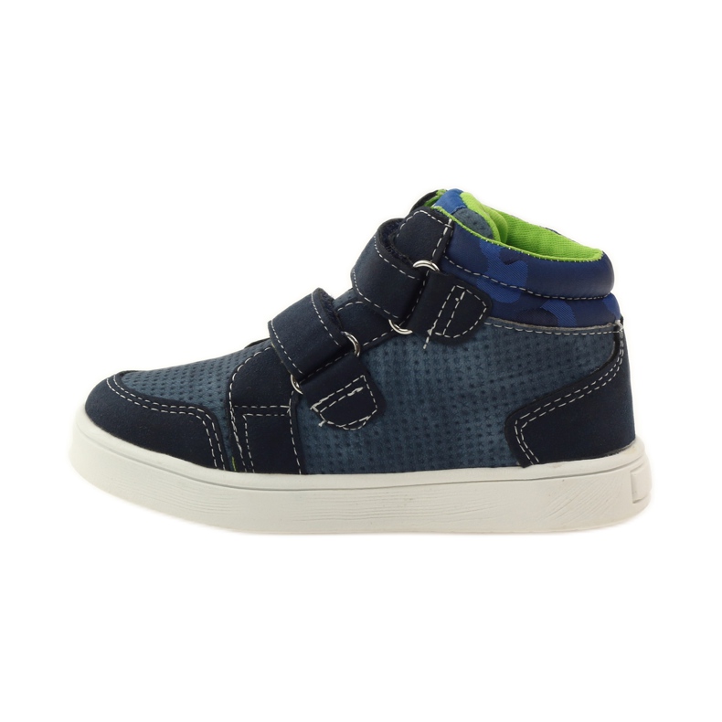 American Club Scarpe sportive americane 17353 blu navy rosso bianco 2
