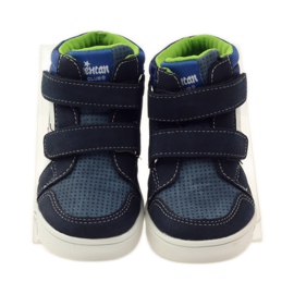 American Club Scarpe sportive americane 17353 blu navy rosso bianco 4
