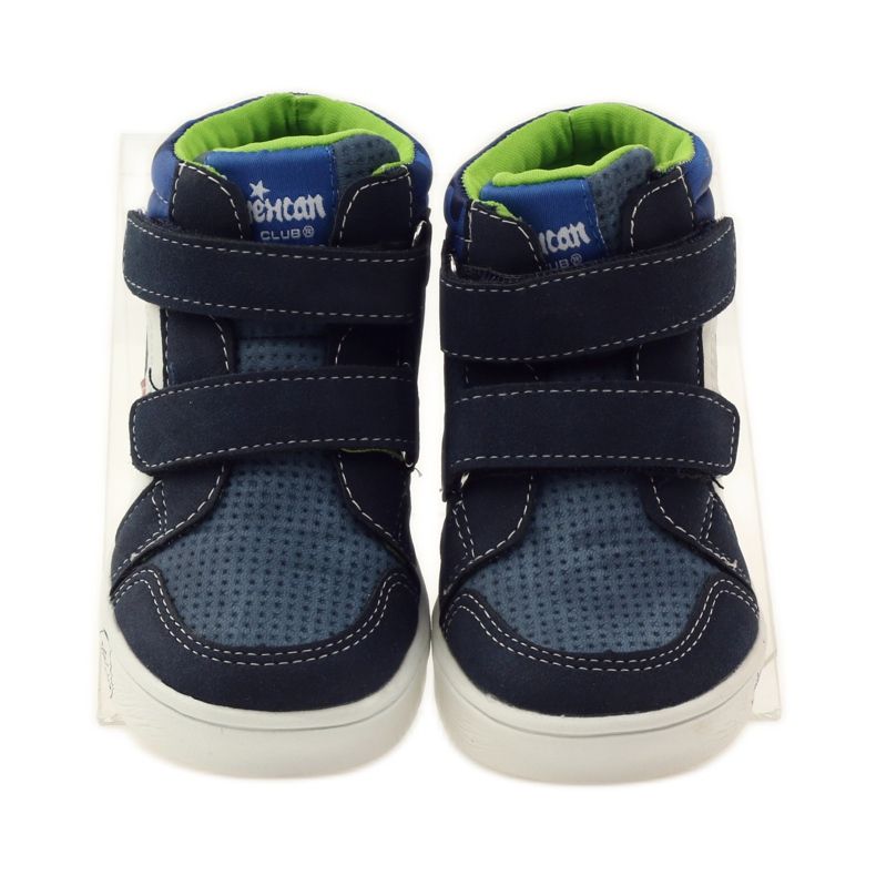 American Club Scarpe sportive americane 17353 blu navy rosso bianco 4