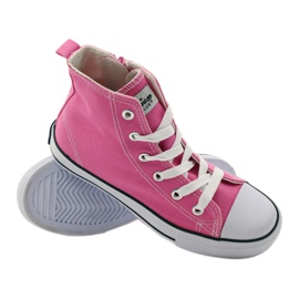 American Club Sneaker sneaker da donna e lacci rosa 3