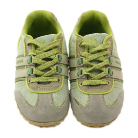 Sugus 3385 scarpe sportive per ragazze giallo verde 4