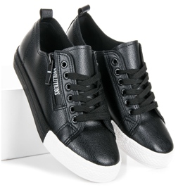Scarpe Da Ginnastica Sulla Piattaforma nero 1