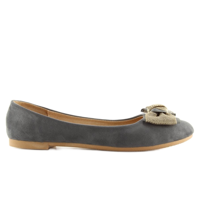 Classiche ballerine grigie da donna vs-330 Grey grigio 1