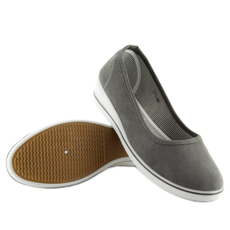 Ballerine grigio scuro DK.GRAY 1