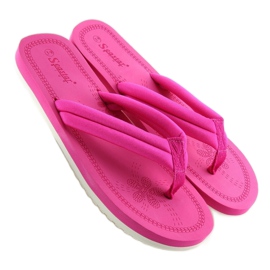 Infradito da donna fucsia CK38 fucsia rosa 2