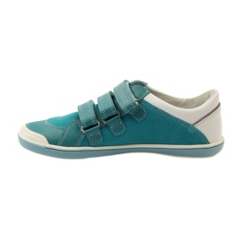 Scarpe da ragazza con velcro Bartek rosa giallo blu bianco 2