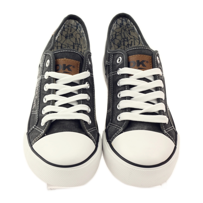 DK Sneakers grigie allacciate 0024 grigio 4
