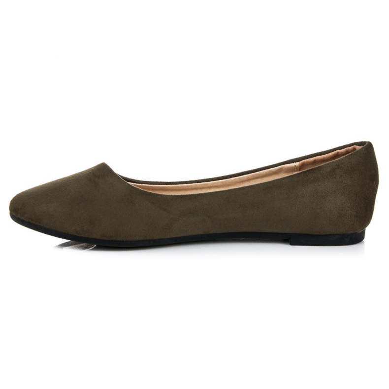 Seastar Ballerine in camoscio verde 1