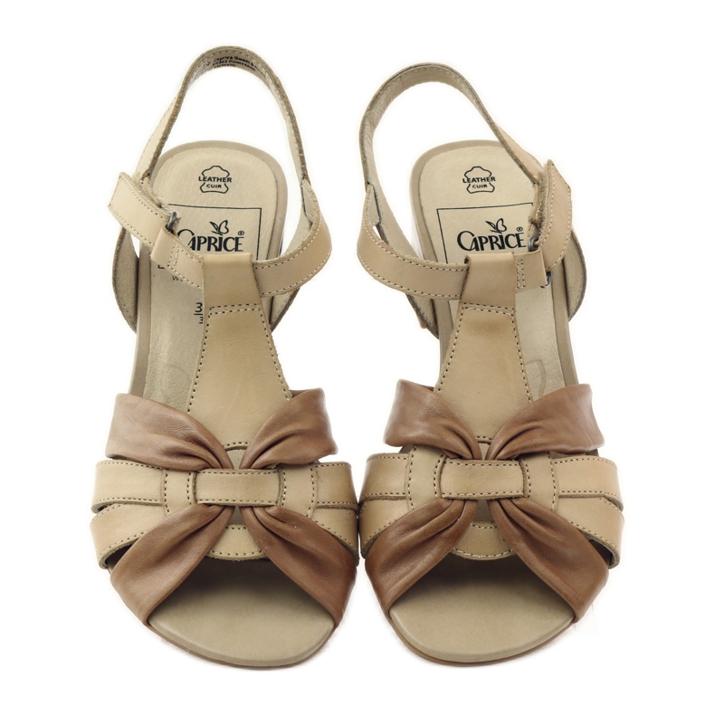 Sandali Caprice scarpe da donna 28205 marrone 4