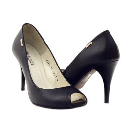 Décolleté da donna con tacco alto Neścior 99 nero 3